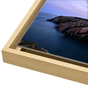 Papier d’art sur aluminium en caisse américaine